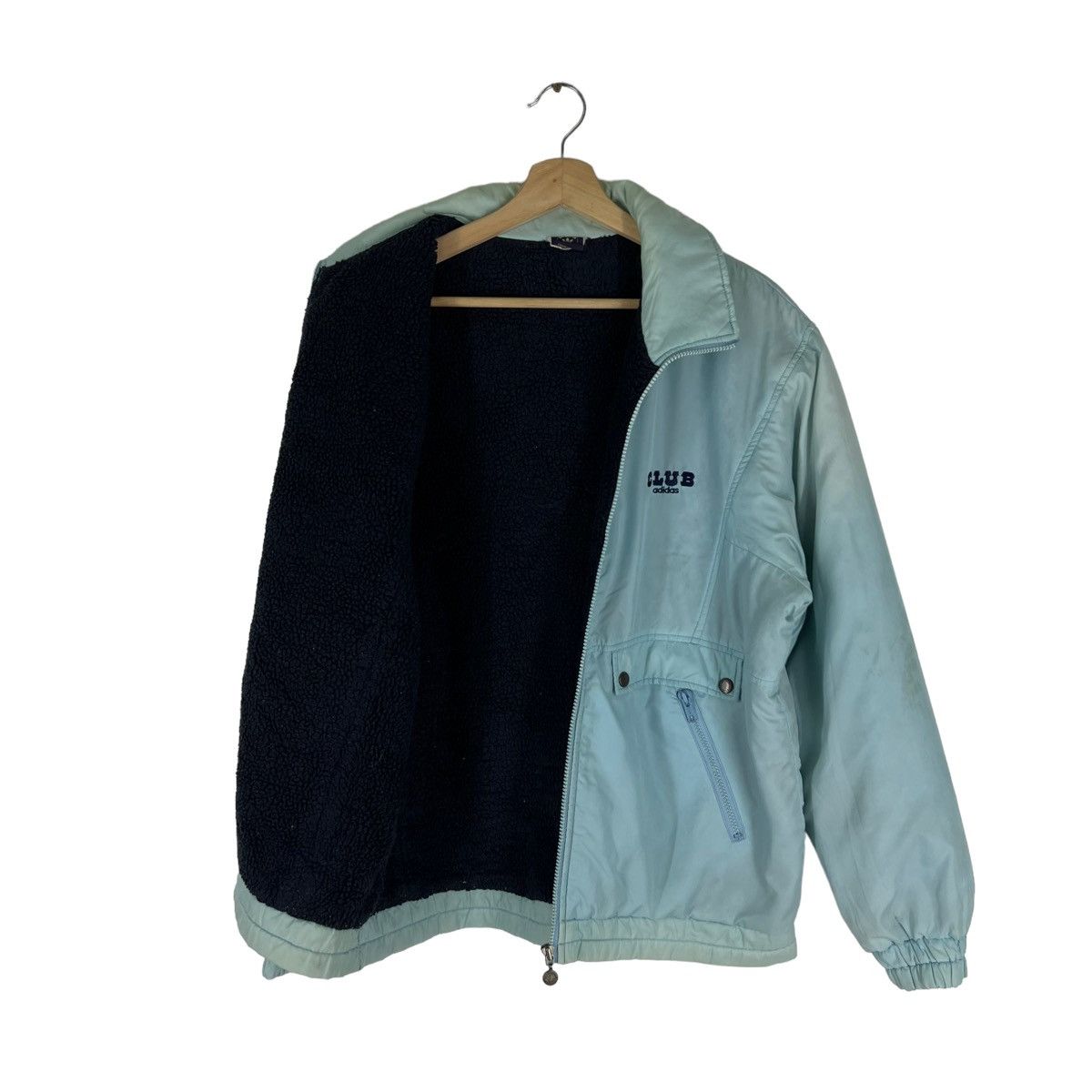Adidas VINTAGE LIGHT PUFFER JACKET ADIDAS CLUB BIG LOGO Size US M / EU 48-50 / 2 - 13 Thumbnail