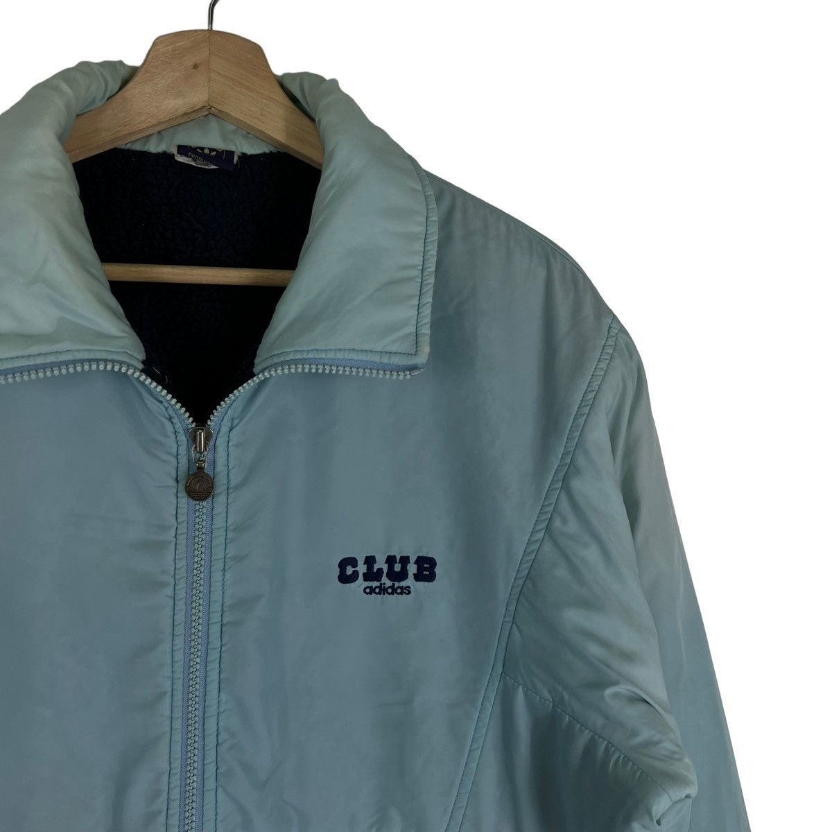 Adidas VINTAGE LIGHT PUFFER JACKET ADIDAS CLUB BIG LOGO Size US M / EU 48-50 / 2 - 7 Thumbnail