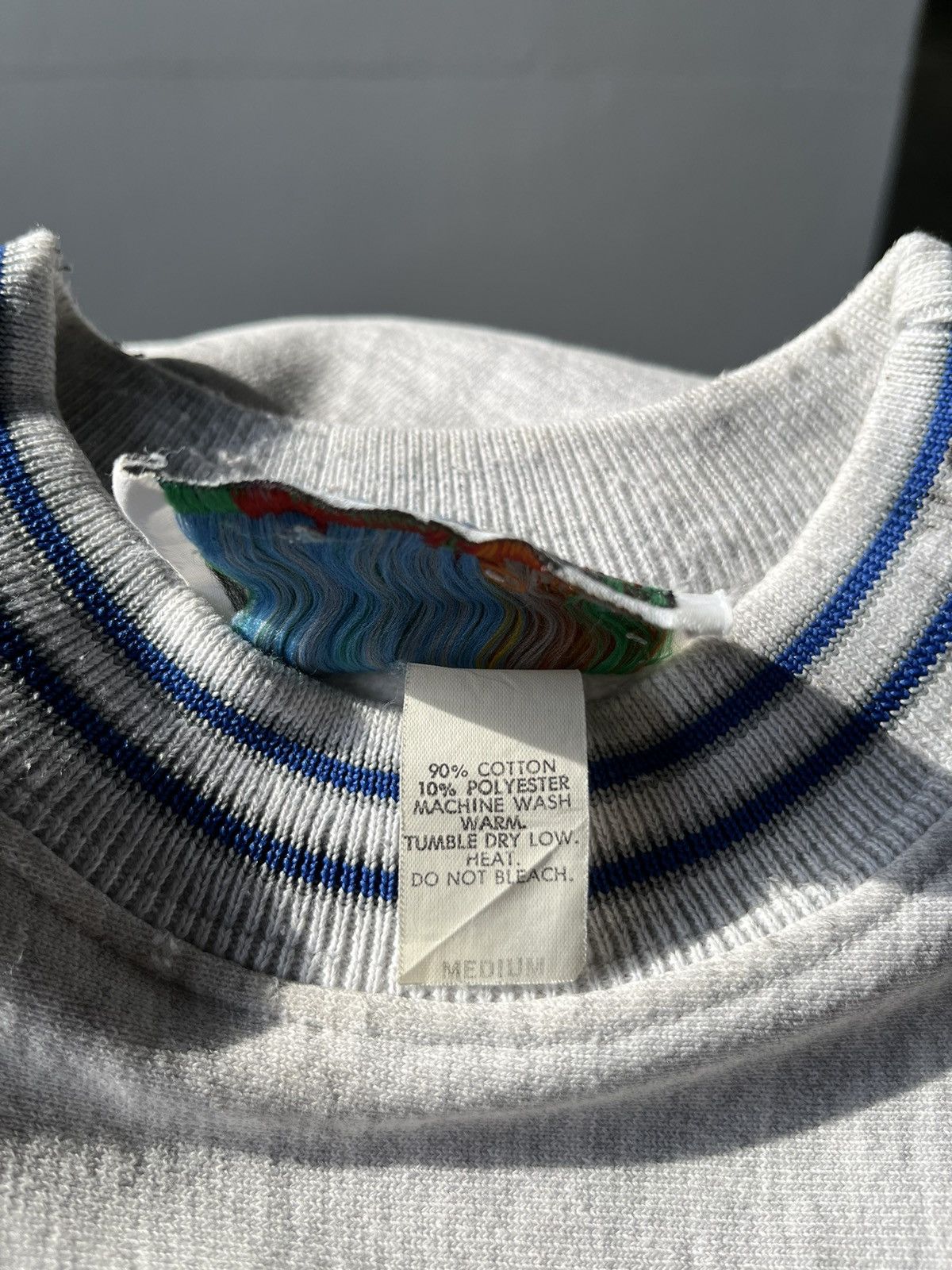 Vintage Vintage 90s Blue Devil Duke Sweatshirt Size US M / EU 48-50 / 2 - 8 Thumbnail