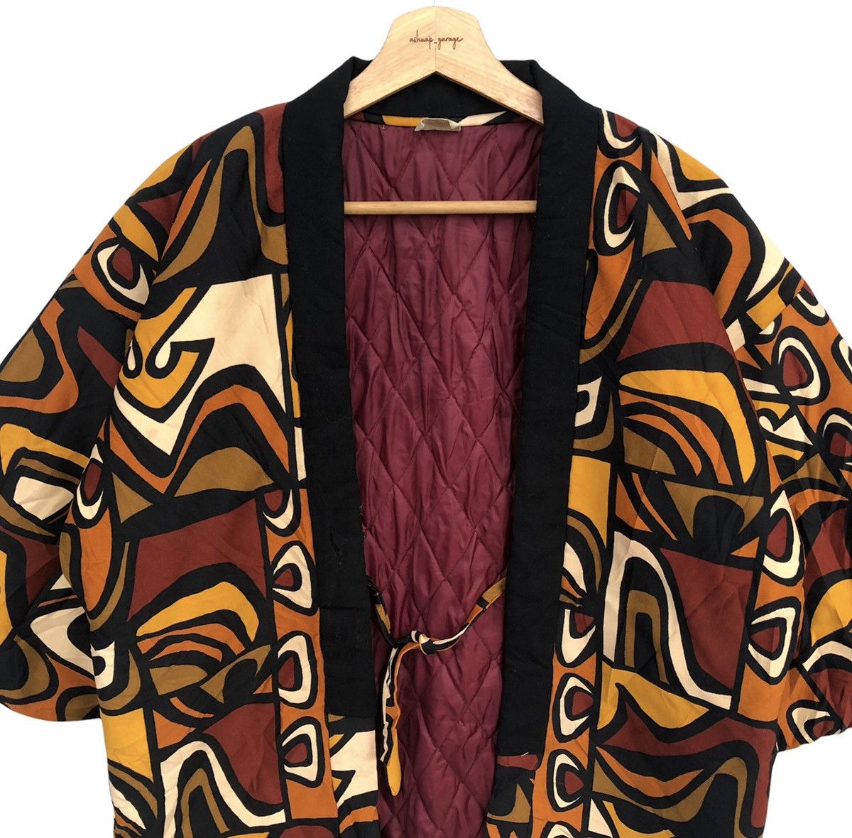 Japanese Brand Japanese Traditional Kimono Haori Hanten Picasso Designed Size US M / EU 48-50 / 2 - 2 Thumbnail