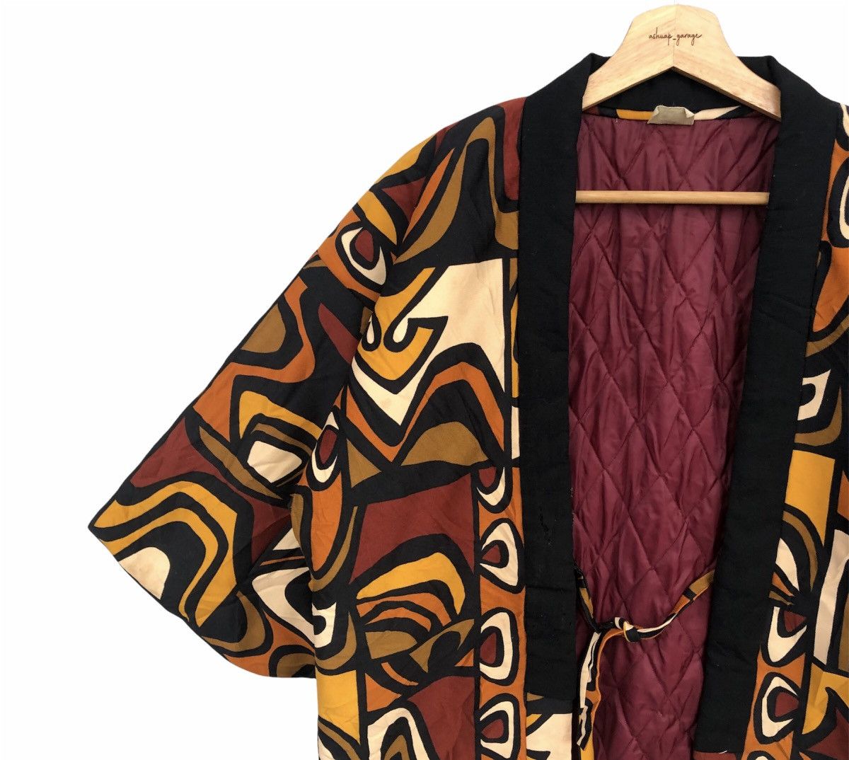 Japanese Brand Japanese Traditional Kimono Haori Hanten Picasso Designed Size US M / EU 48-50 / 2 - 4 Thumbnail