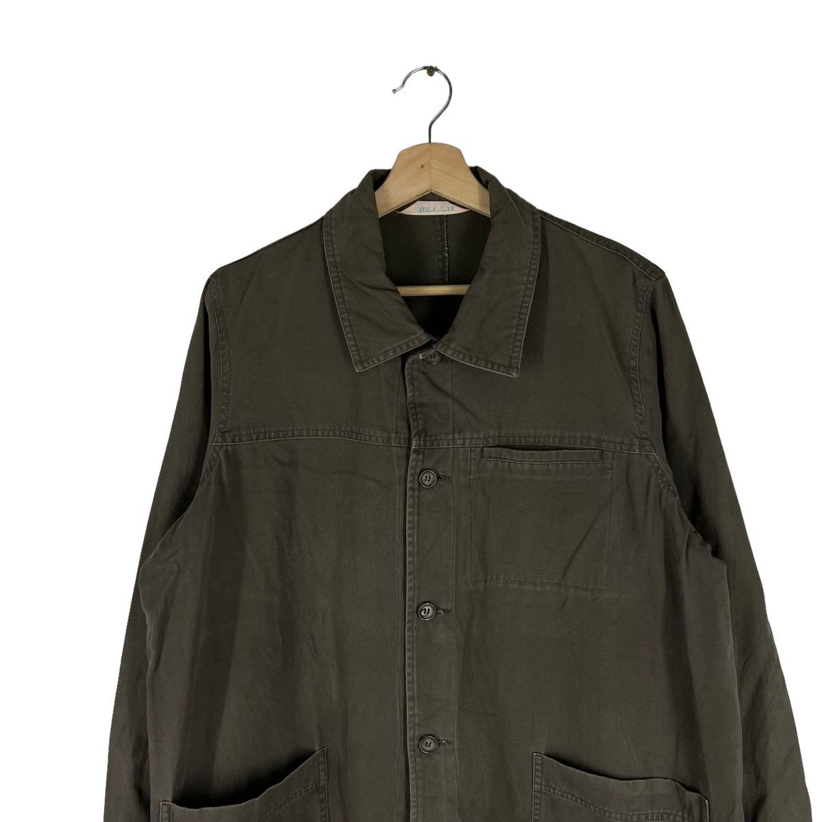 Japanese Brand VINTAGE CHORE JACKET WORKERS INSPIRED ISSEY MIYAKE JAPAN Size US M / EU 48-50 / 2 - 3 Thumbnail