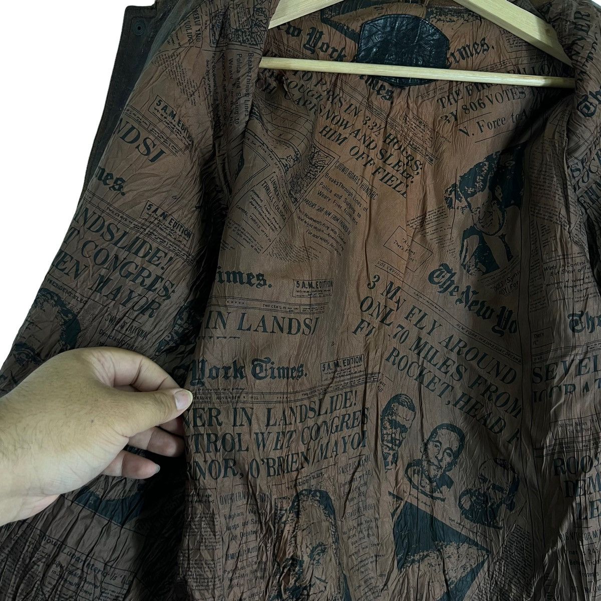 Japanese Brand VINTAGE LEATHER JACKET BIG LOGO BUZZ RICKSONS STYLE DESIGN Size US M / EU 48-50 / 2 - 13 Thumbnail