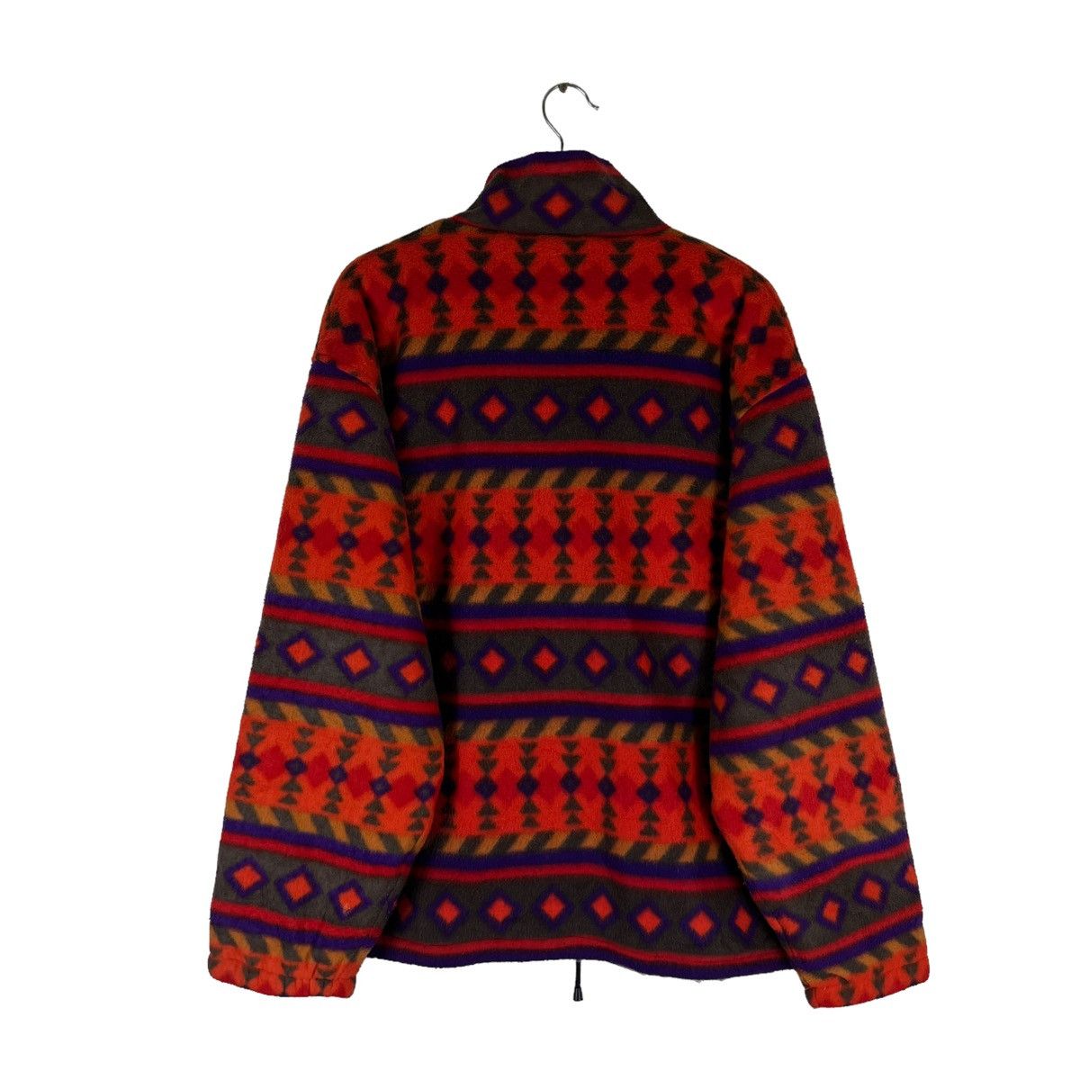 Japanese Brand VINTAGE LOGOS AZTEC NAVAJO DESIGN FLEECE JACKET Size US L / EU 52-54 / 3 - 7 Thumbnail