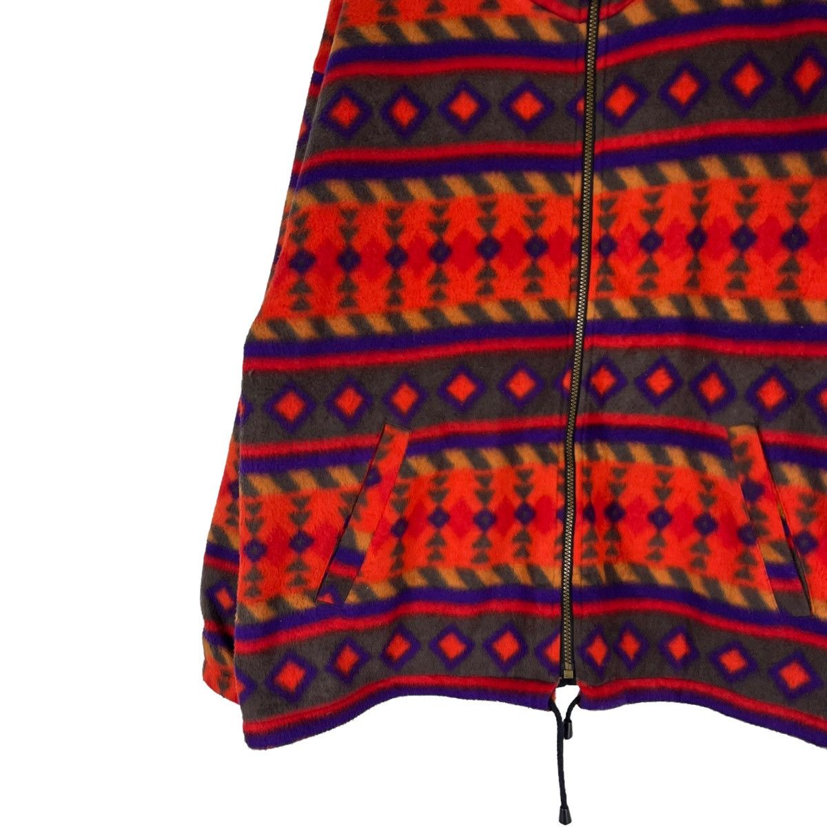 Japanese Brand VINTAGE LOGOS AZTEC NAVAJO DESIGN FLEECE JACKET Size US L / EU 52-54 / 3 - 3 Thumbnail