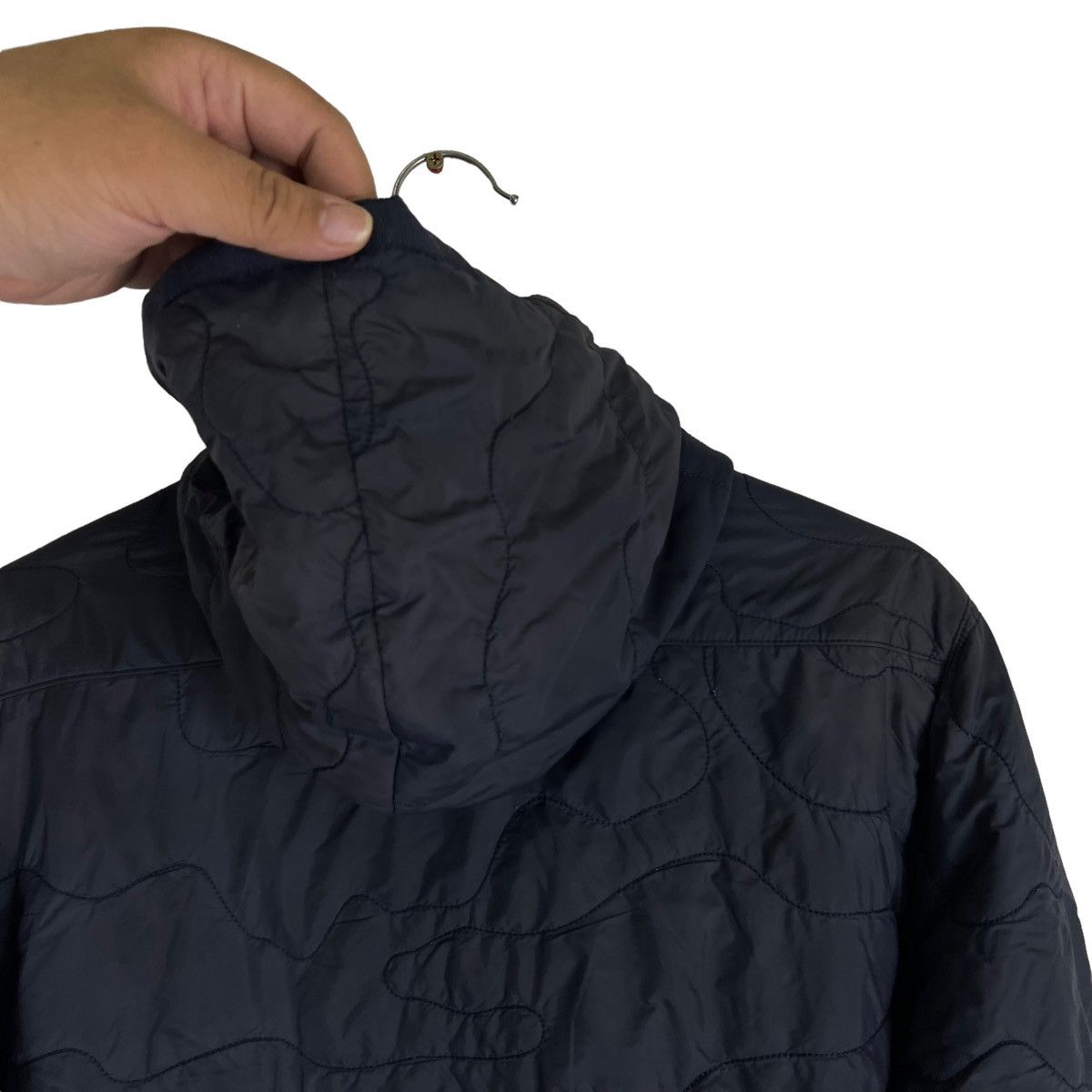 Japanese Brand RARE QUILTED ZIPPER JACKET PRETTY GREEN JAPAN MADE Size US M / EU 48-50 / 2 - 8 Thumbnail