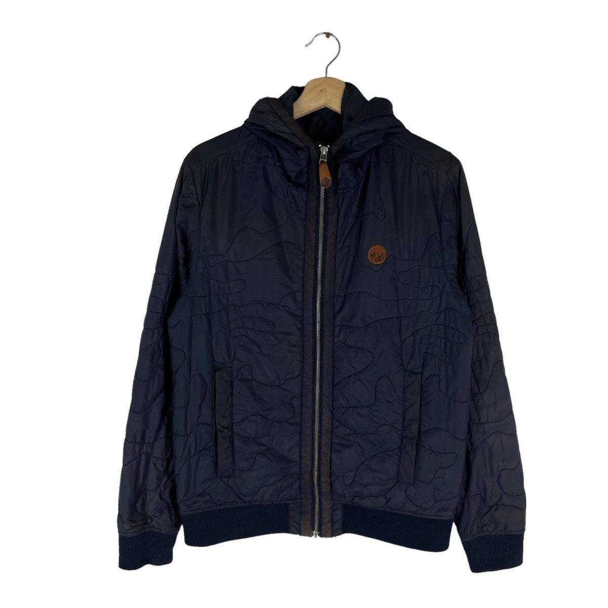 Japanese Brand RARE QUILTED ZIPPER JACKET PRETTY GREEN JAPAN MADE Size US M / EU 48-50 / 2 - 1 Thumbnail
