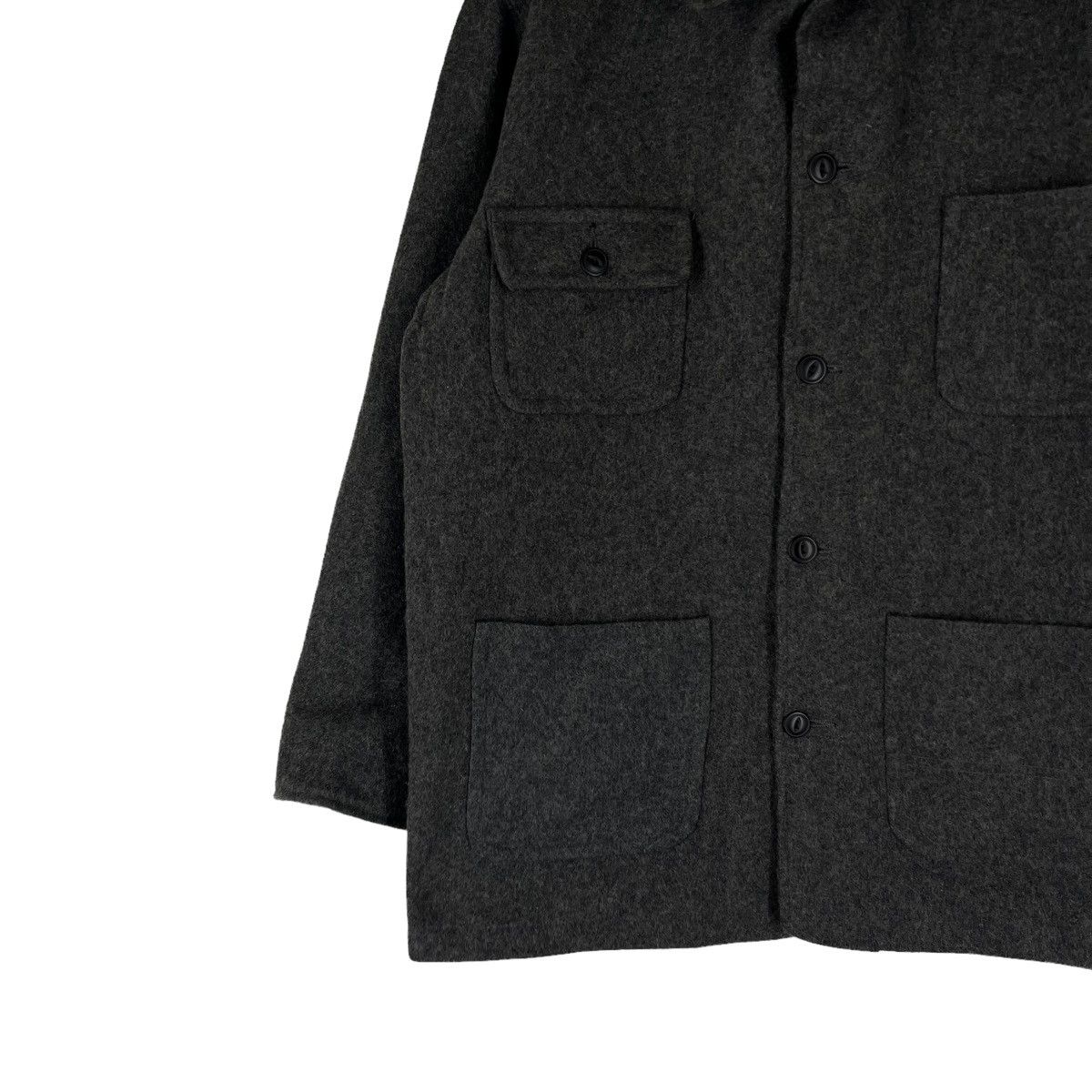 Japanese Brand × SHIPS VINTAGE WOOL JACKET SHIPS MADE IN USA INSPIRED ISSEY MIYAKE Size US L / EU 52-54 / 3 - 3 Thumbnail