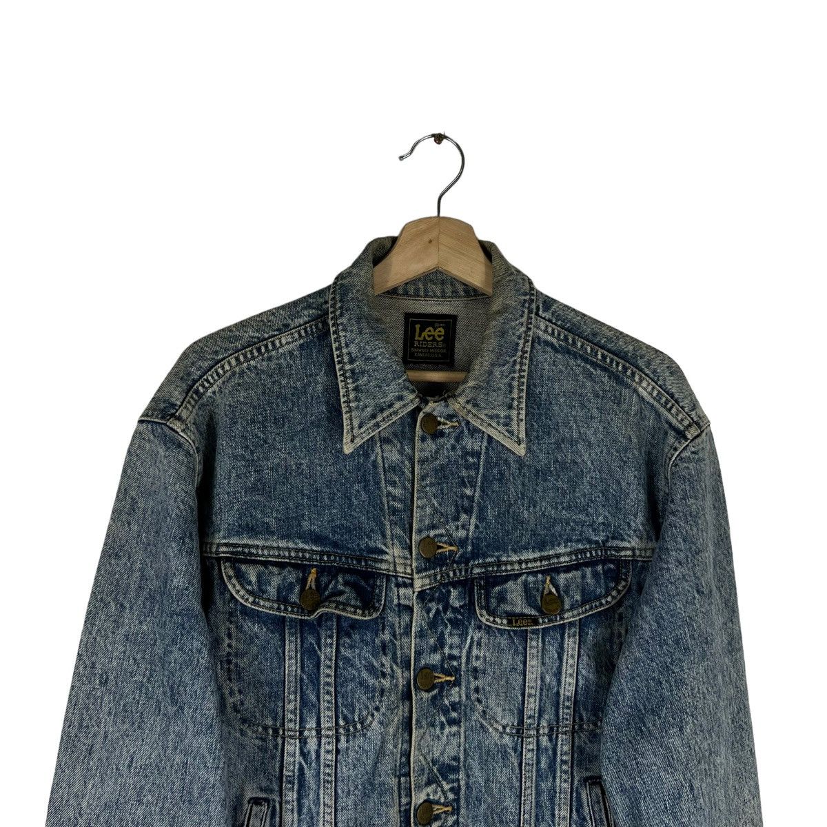 VINTAGE TRUCKER DENIM JACKET LEE RIDERS Menswear