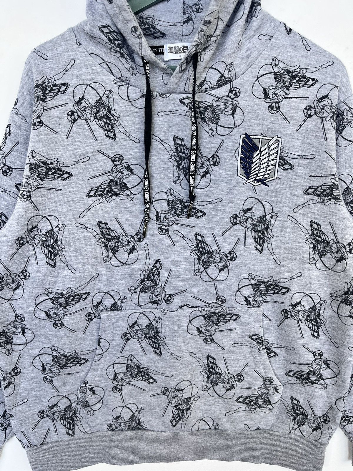 Anime Attack On Titan All Print Hoodie Size US XL / EU 56 / 4 - 3 Thumbnail