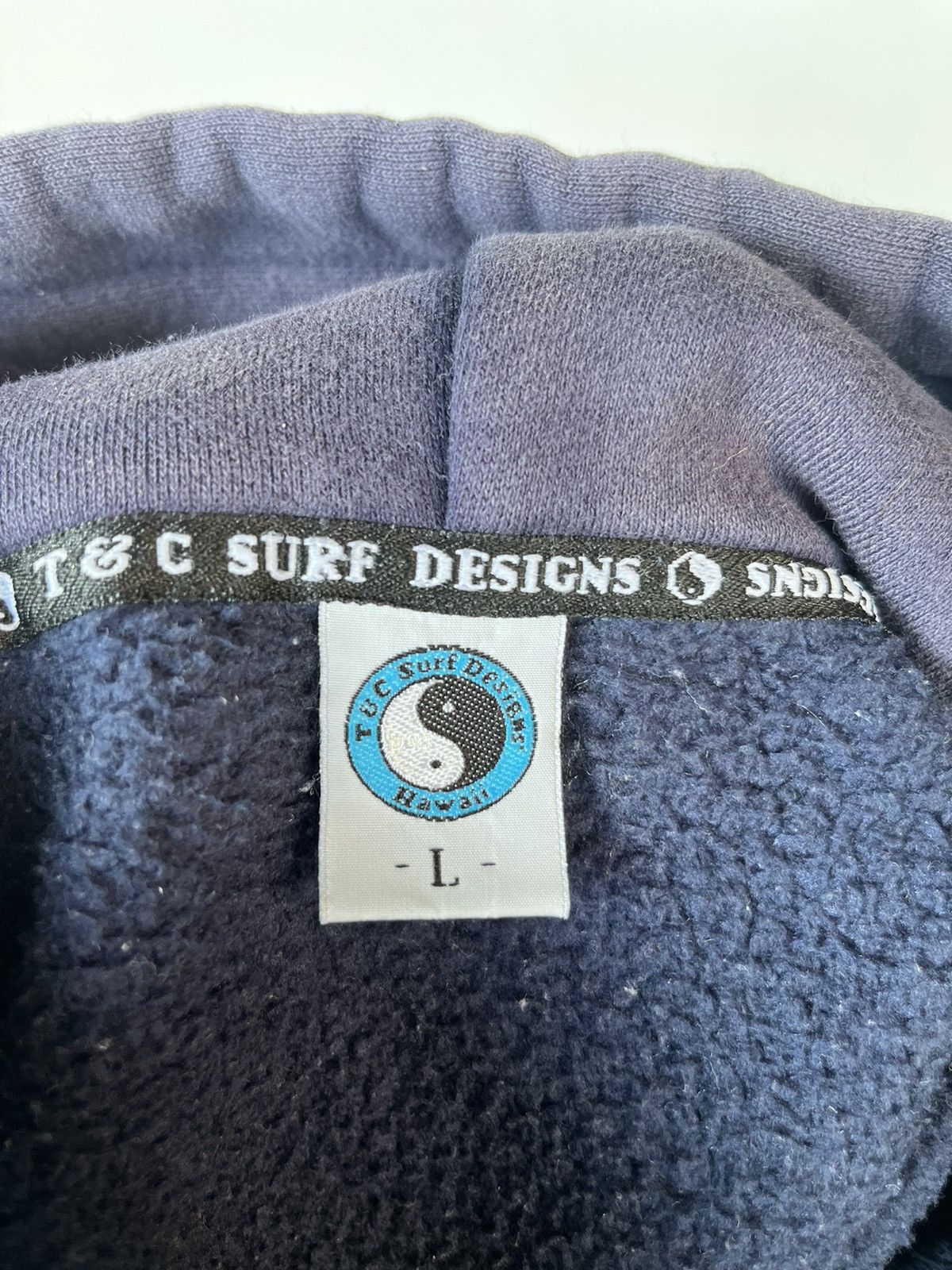 Vintage Vintage T&C Surf Design Hoodie Size US L / EU 52-54 / 3 - 5 Thumbnail