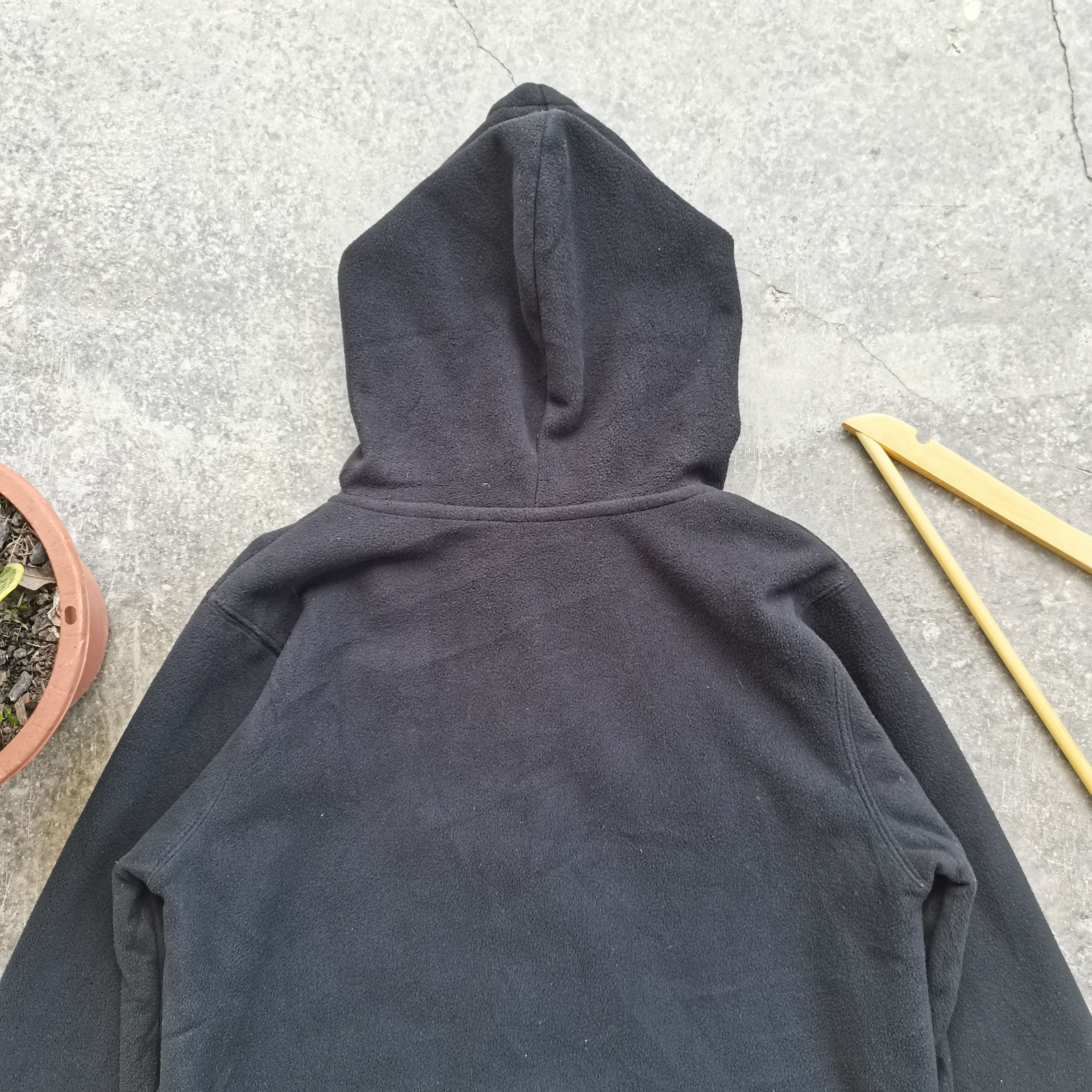 Japanese Brand × Vintage Japanese Brand TOPVALU Fleece Cardigan With Hoodie Size US M / EU 48-50 / 2 - 6 Thumbnail