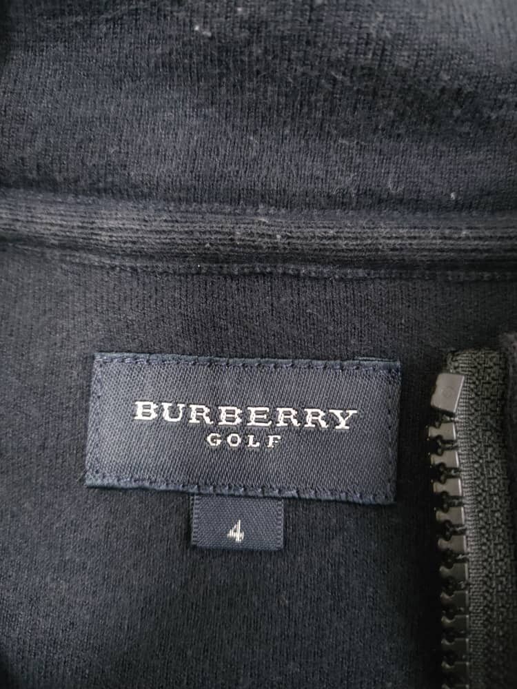 Burberry ❎ Burberry Golf Quarter Zip Sweater Size US XL / EU 56 / 4 - 8 Thumbnail