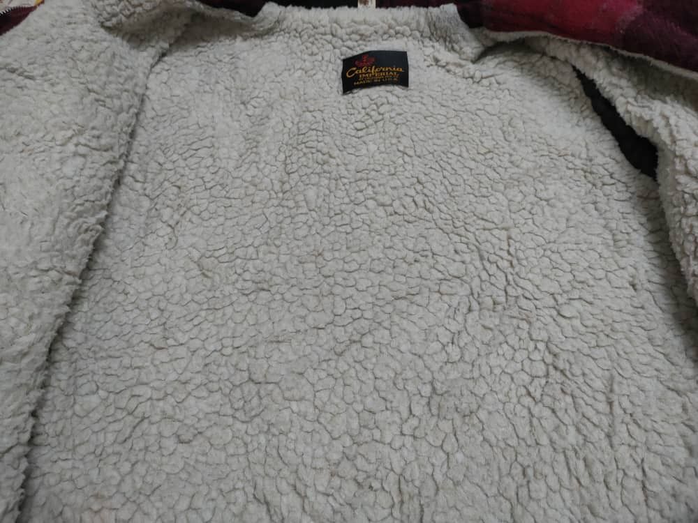 Flannel ❎ Vtg California Imperial Wool Zip Up Jacket Size US L / EU 52-54 / 3 - 7 Thumbnail