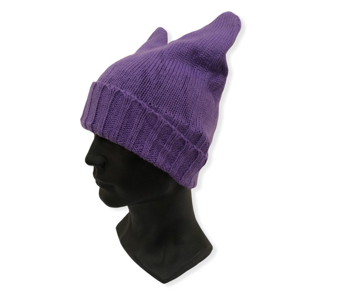 Japanese Brand Japanese Brand Bunny Horn Beanie Hat Size ONE SIZE - 1 Thumbnail