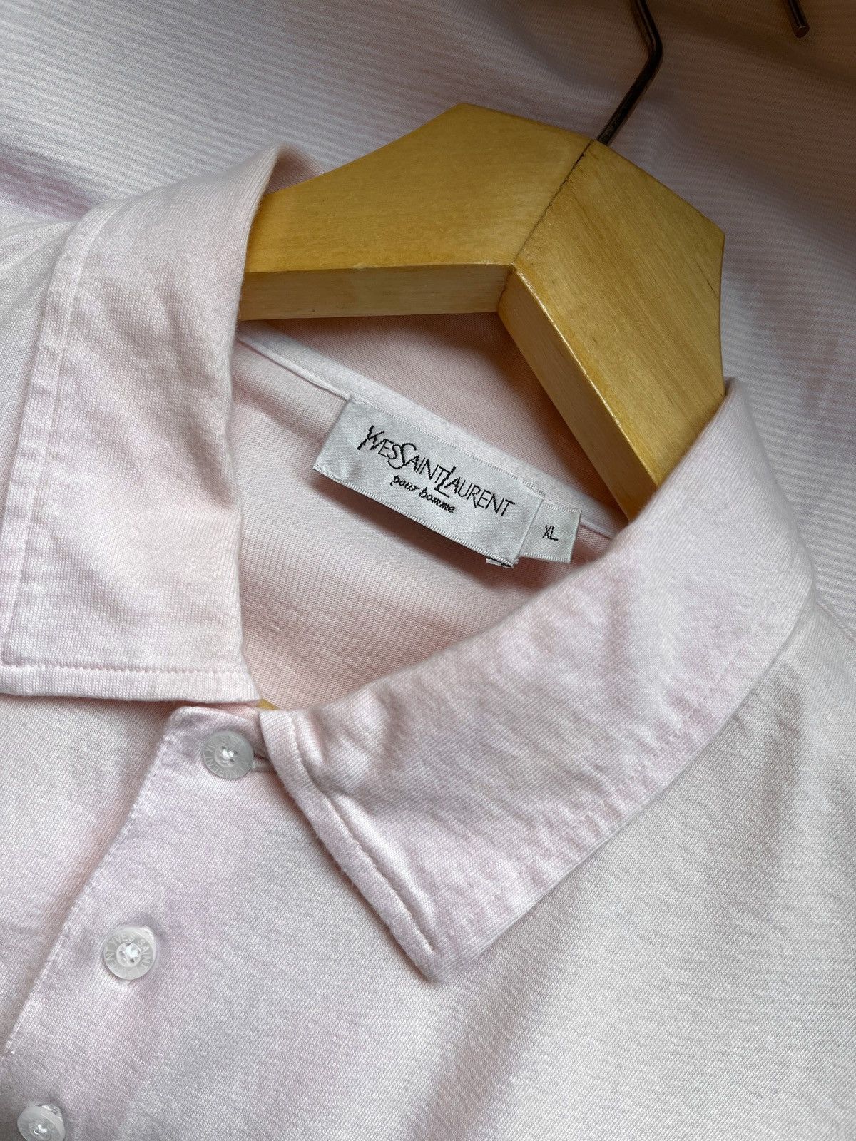 Yves Saint Laurent Yves Saint Laurent Polo Shirt Size US XL / EU 56 / 4 - 3 Thumbnail