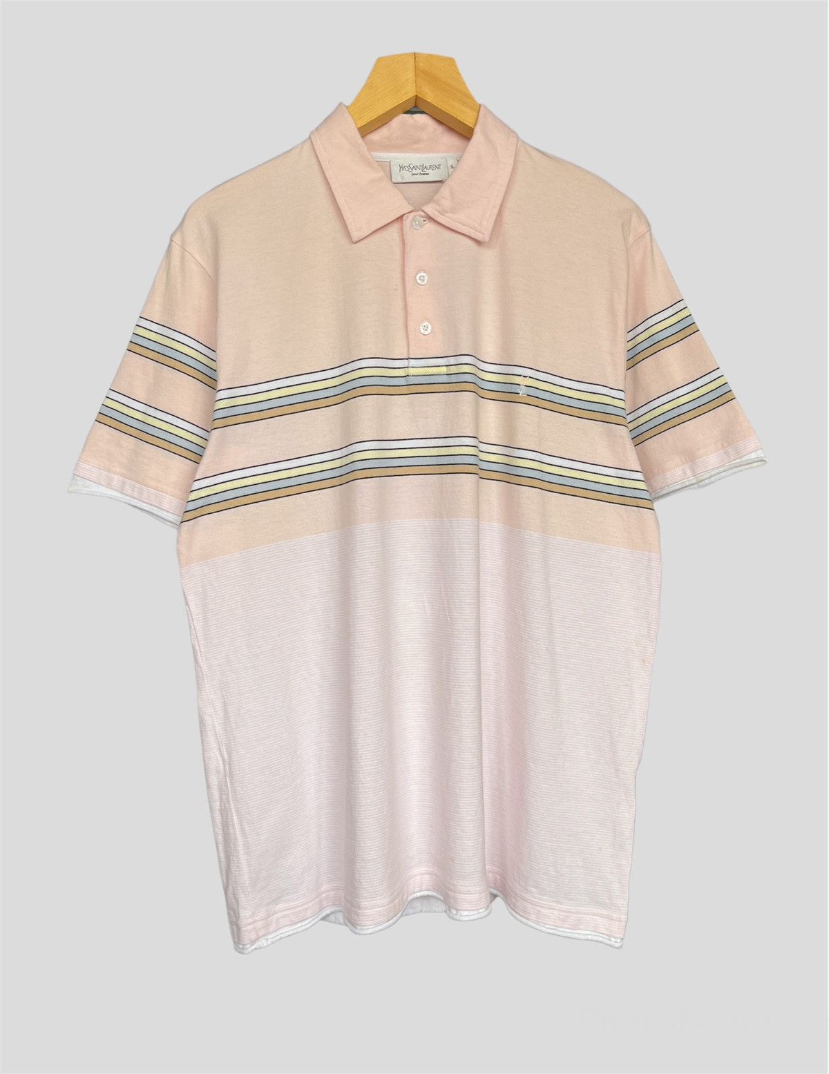 Yves Saint Laurent Yves Saint Laurent Polo Shirt Size US XL / EU 56 / 4 - 1 Thumbnail