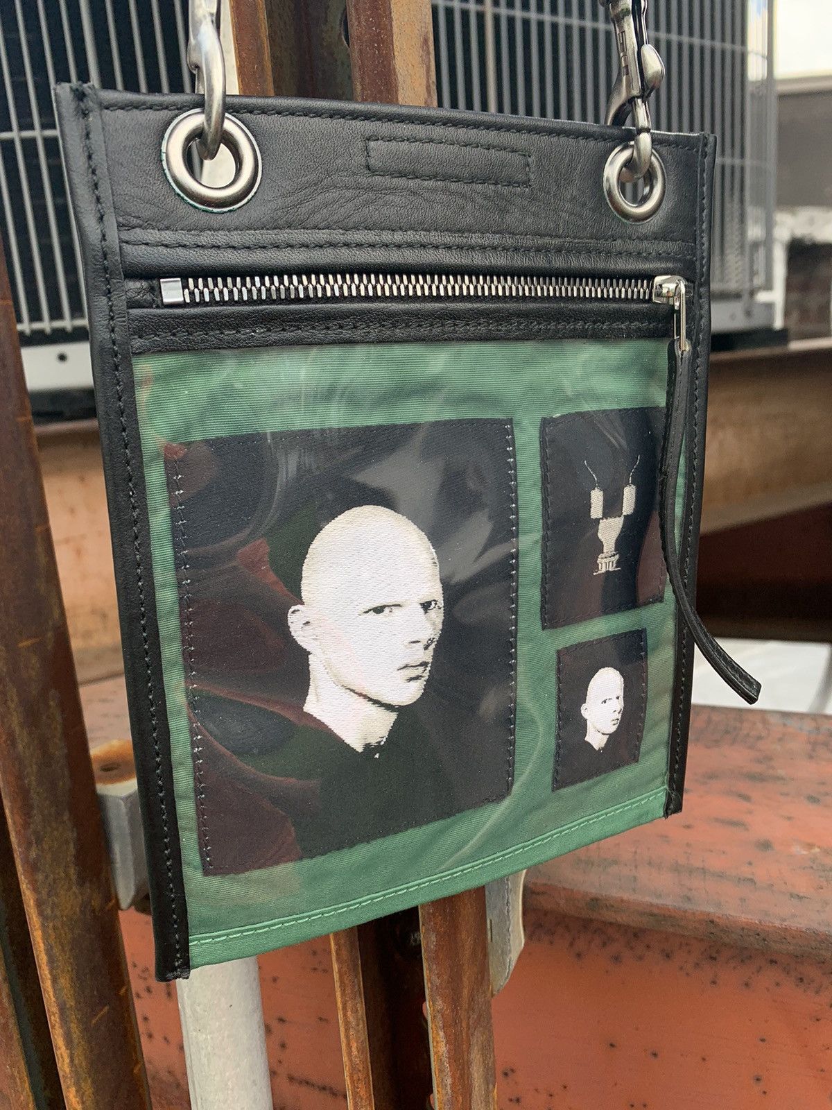 Rick Owens Rick Owens Institution Security Pocket Wallet in Green | Grailed