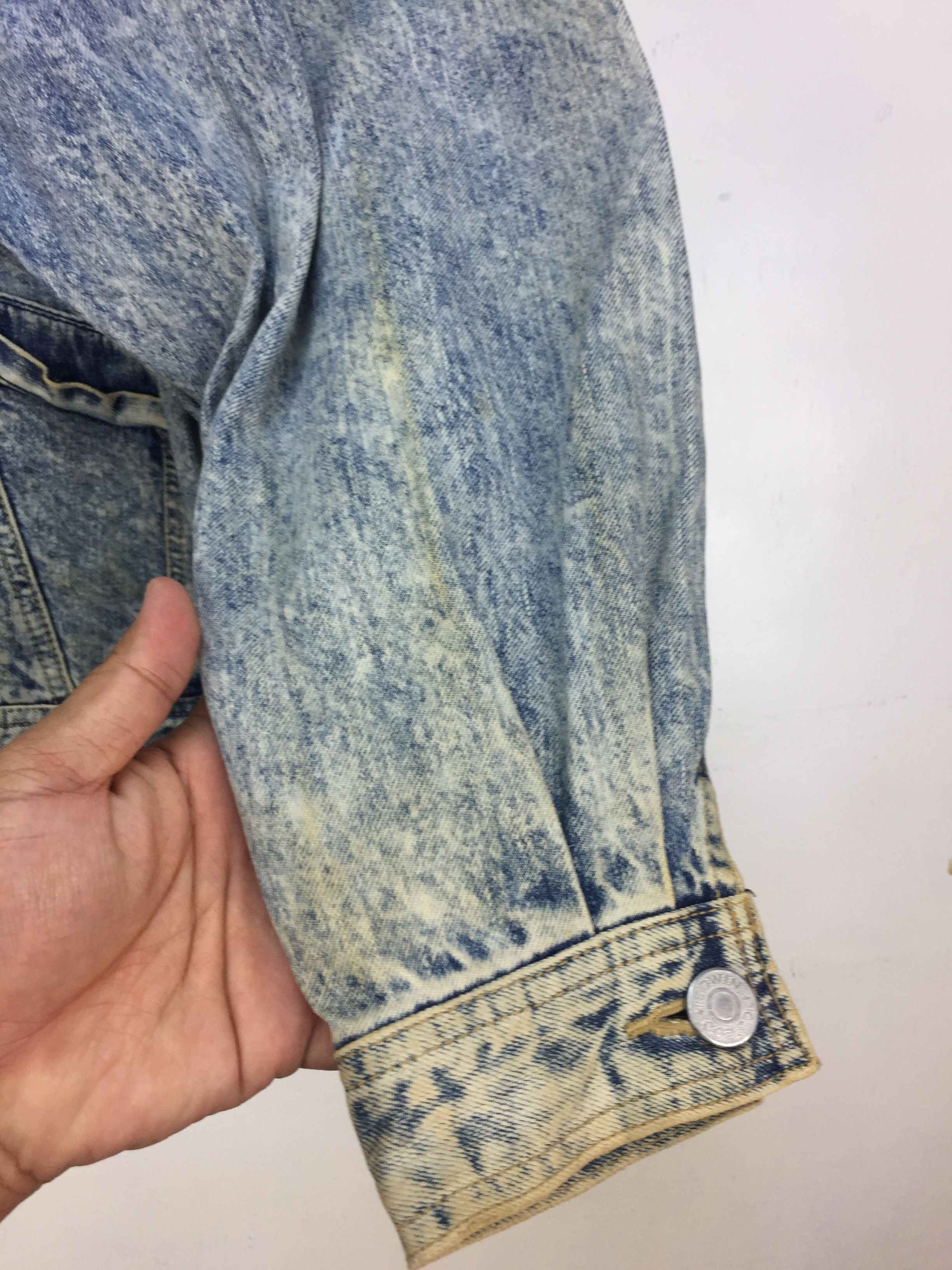 Edwin × Vintage VINTAGE EDWIN STONE WASH DENIM JACKET Size US L / EU 52-54 / 3 - 4 Thumbnail