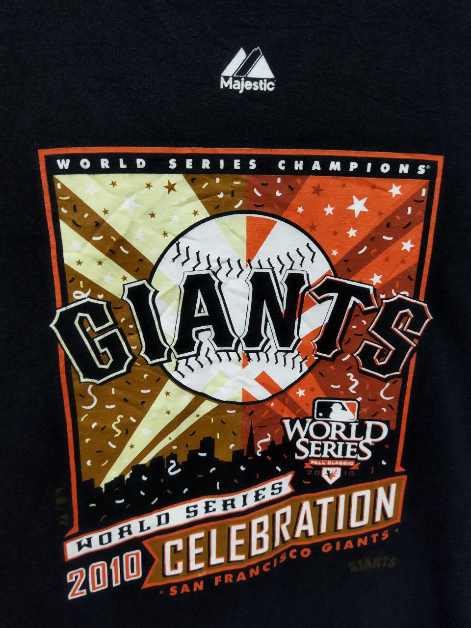 MLB Vintage Giants Mlb World Series T shirt Size US XL / EU 56 / 4 - 3 Thumbnail