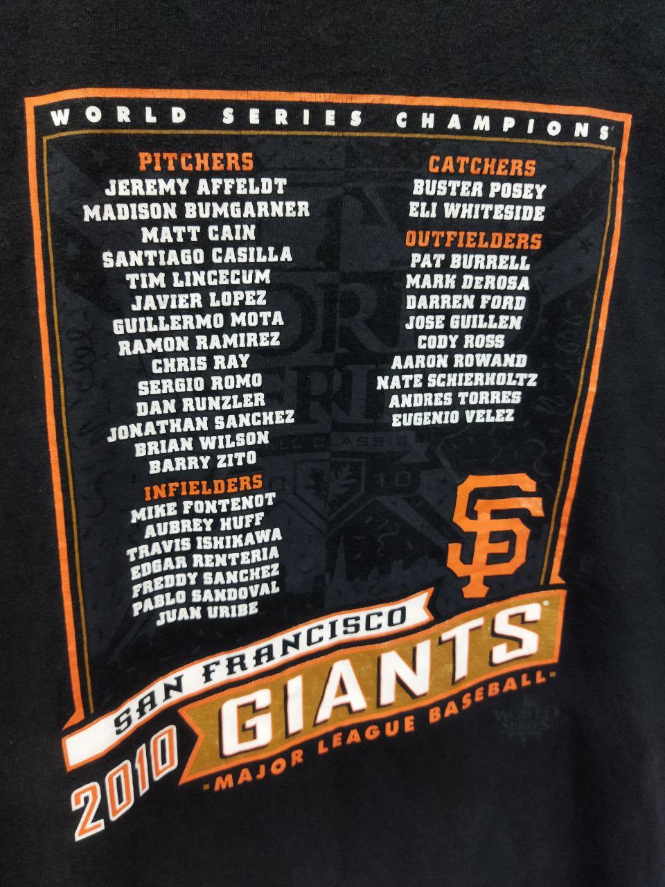 MLB Vintage Giants Mlb World Series T shirt Size US XL / EU 56 / 4 - 5 Thumbnail