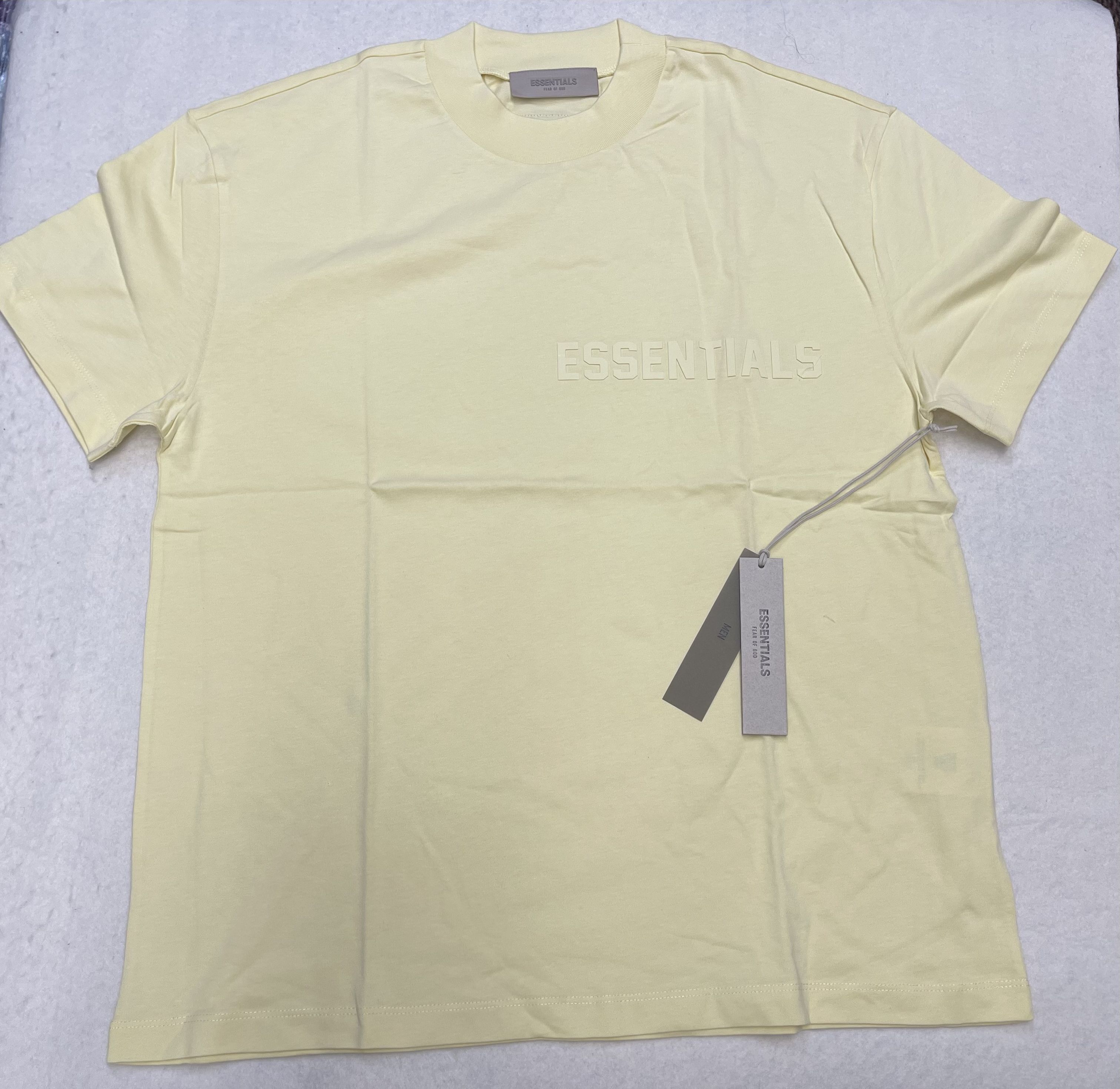 Fear of God Fear of God Essentials T-shirt Color Canary Sz S Size US S / EU 44-46 / 1 - 8 Thumbnail