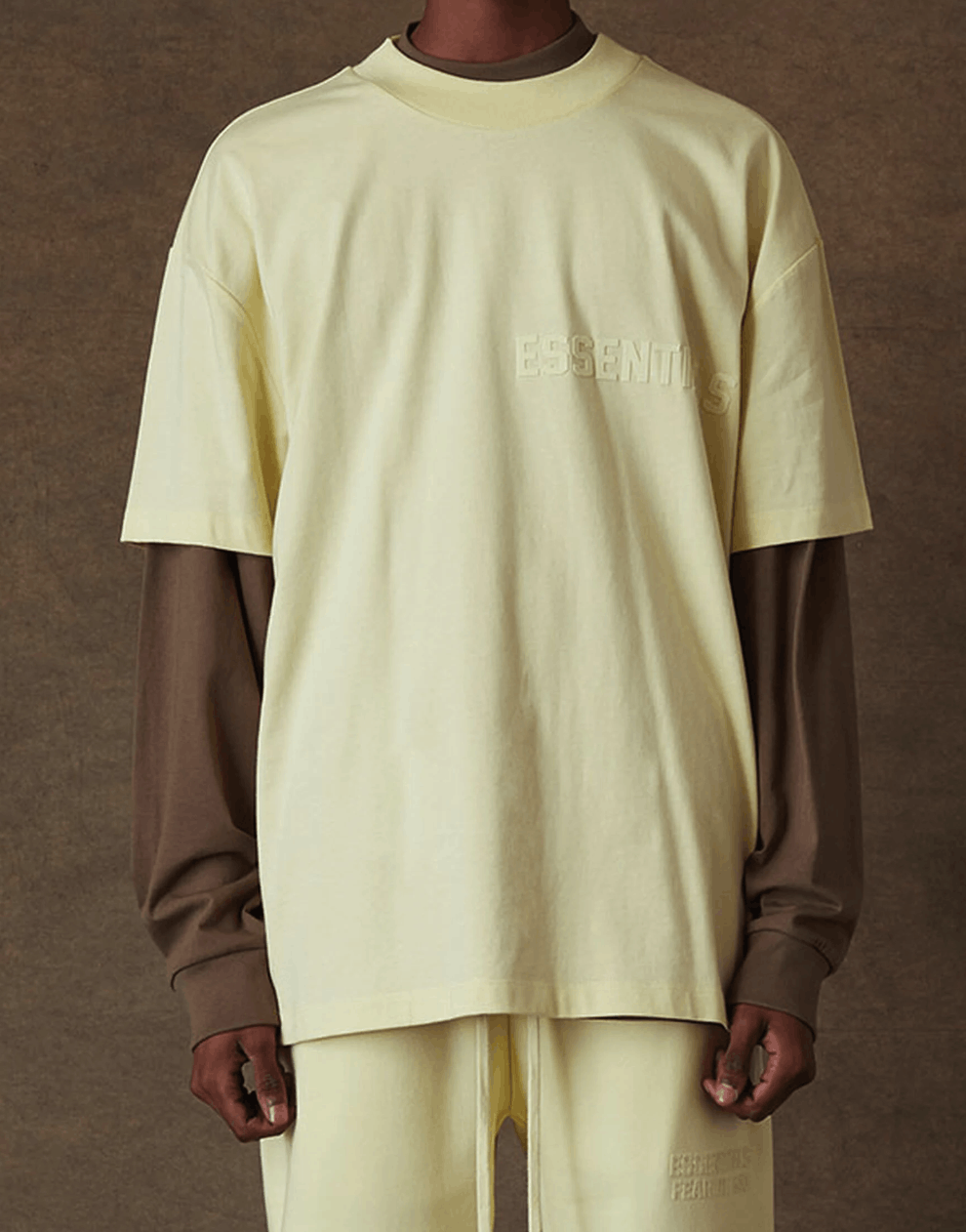 Fear of God Fear of God Essentials T-shirt Color Canary Sz S Size US S / EU 44-46 / 1 - 2 Thumbnail