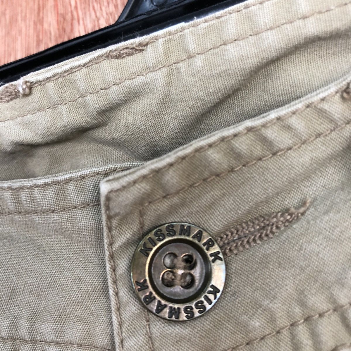 Japanese Brand DLL KissMark streetwear Multipocket Cargo Pants #2044DL Size 28" / US 6 / IT 42 - 8 Thumbnail