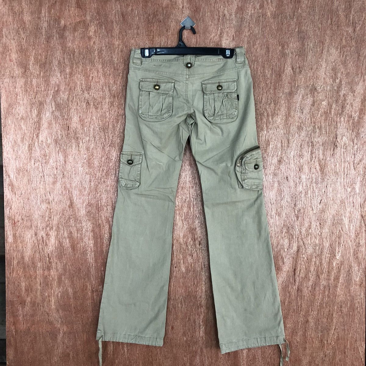 Japanese Brand DLL KissMark streetwear Multipocket Cargo Pants #2044DL Size 28" / US 6 / IT 42 - 10 Thumbnail