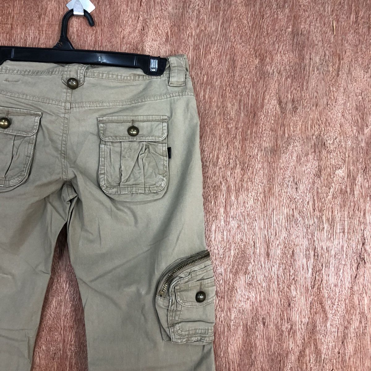 Japanese Brand DLL KissMark streetwear Multipocket Cargo Pants #2044DL Size 28" / US 6 / IT 42 - 13 Thumbnail