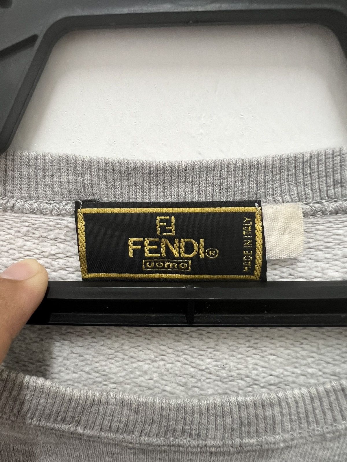 Fendi Fendi Multi Colour Spell Out Sweatshirt Size US S / EU 44-46 / 1 - 3 Thumbnail