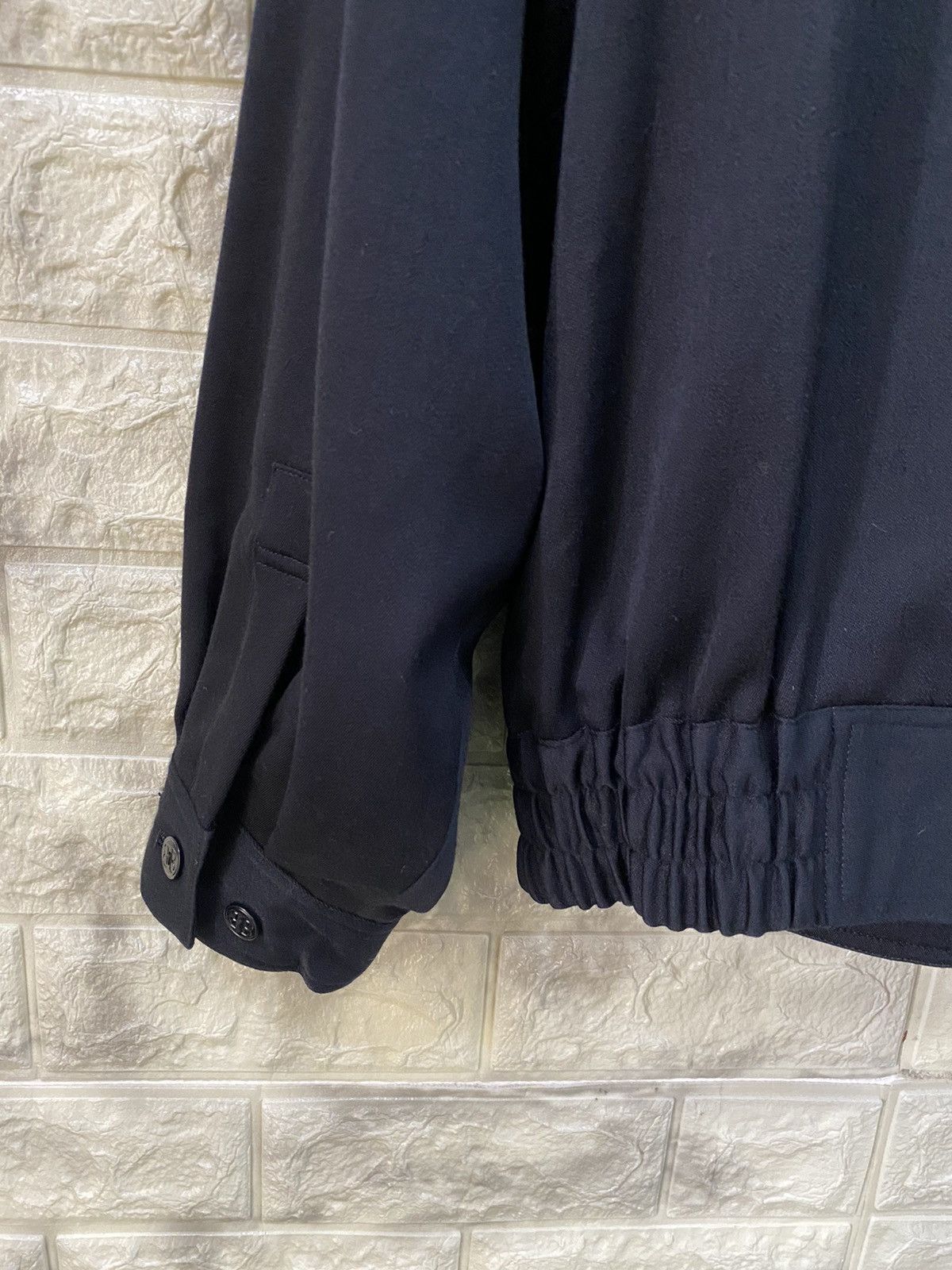 Balenciaga Vintage Balenciaga Paris Black- Wool Jacket Size L / US 10 / IT 46 - 15 Thumbnail