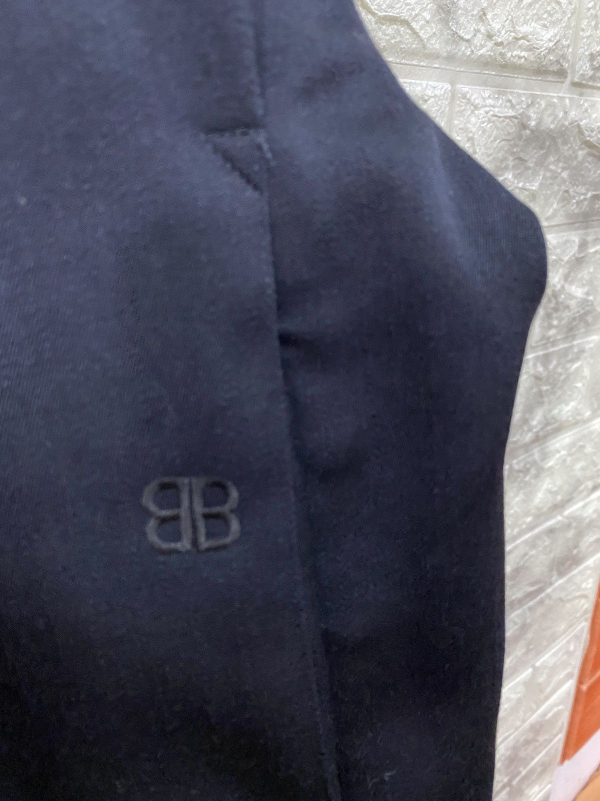 Balenciaga Vintage Balenciaga Paris Black- Wool Jacket Size L / US 10 / IT 46 - 12 Thumbnail