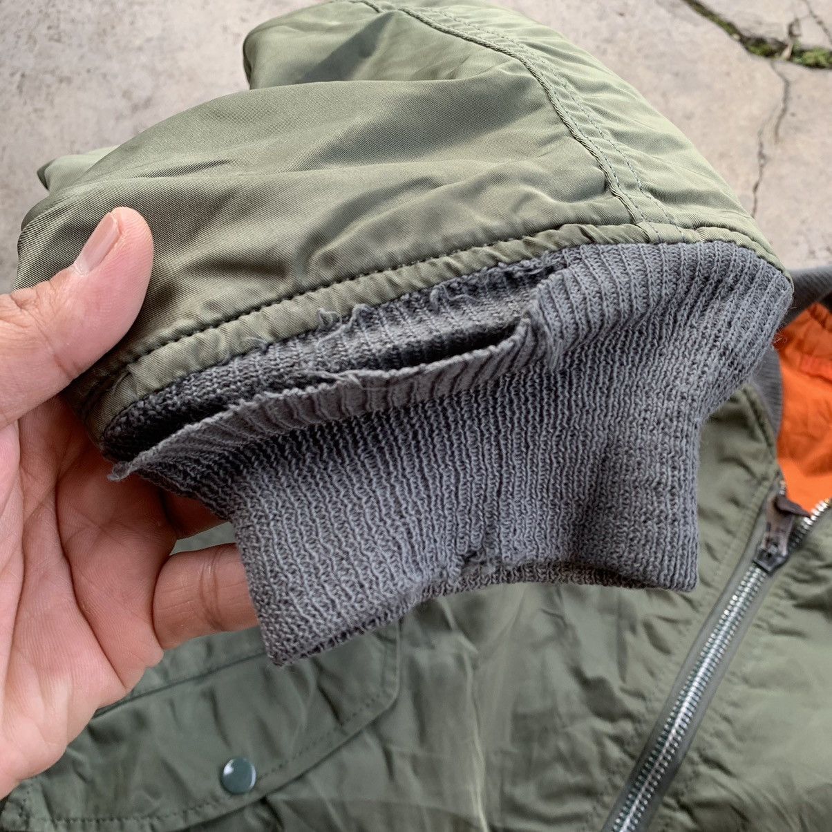 Alpha Industries Alpha Industries reversible vintage bomber military style Size US L / EU 52-54 / 3 - 7 Thumbnail