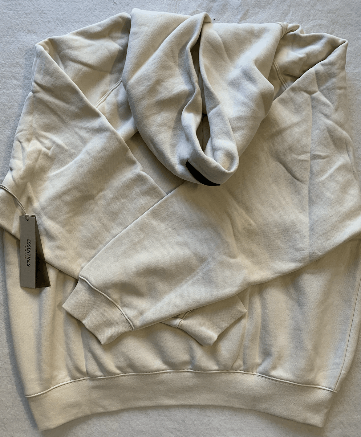 Fear of God 🔥Fear of God Essentials Hoodie Egg Shell Size XL Size US XL / EU 56 / 4 - 8 Thumbnail
