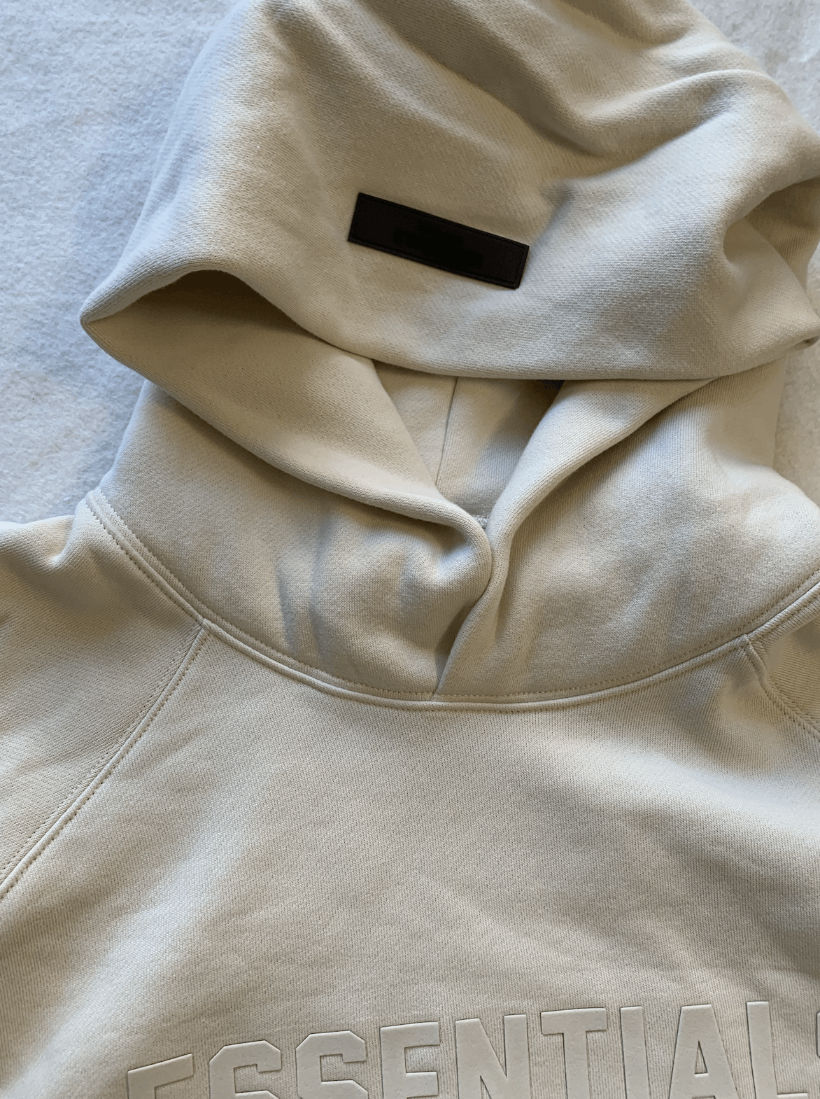 Fear of God 🔥Fear of God Essentials Hoodie Egg Shell Size XL Size US XL / EU 56 / 4 - 10 Thumbnail