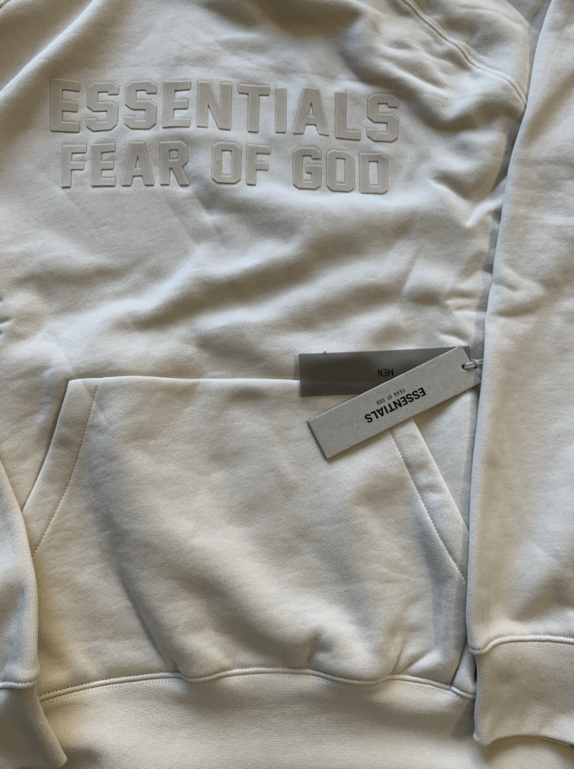 Fear of God 🔥Fear of God Essentials Hoodie Egg Shell Size XL Size US XL / EU 56 / 4 - 11 Thumbnail