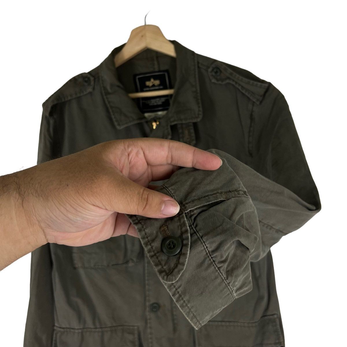 Vintage VINTAGE CHORE JACKET MULTI POCKET ALPHA INDUSTRIES Size US L / EU 52-54 / 3 - 6 Thumbnail