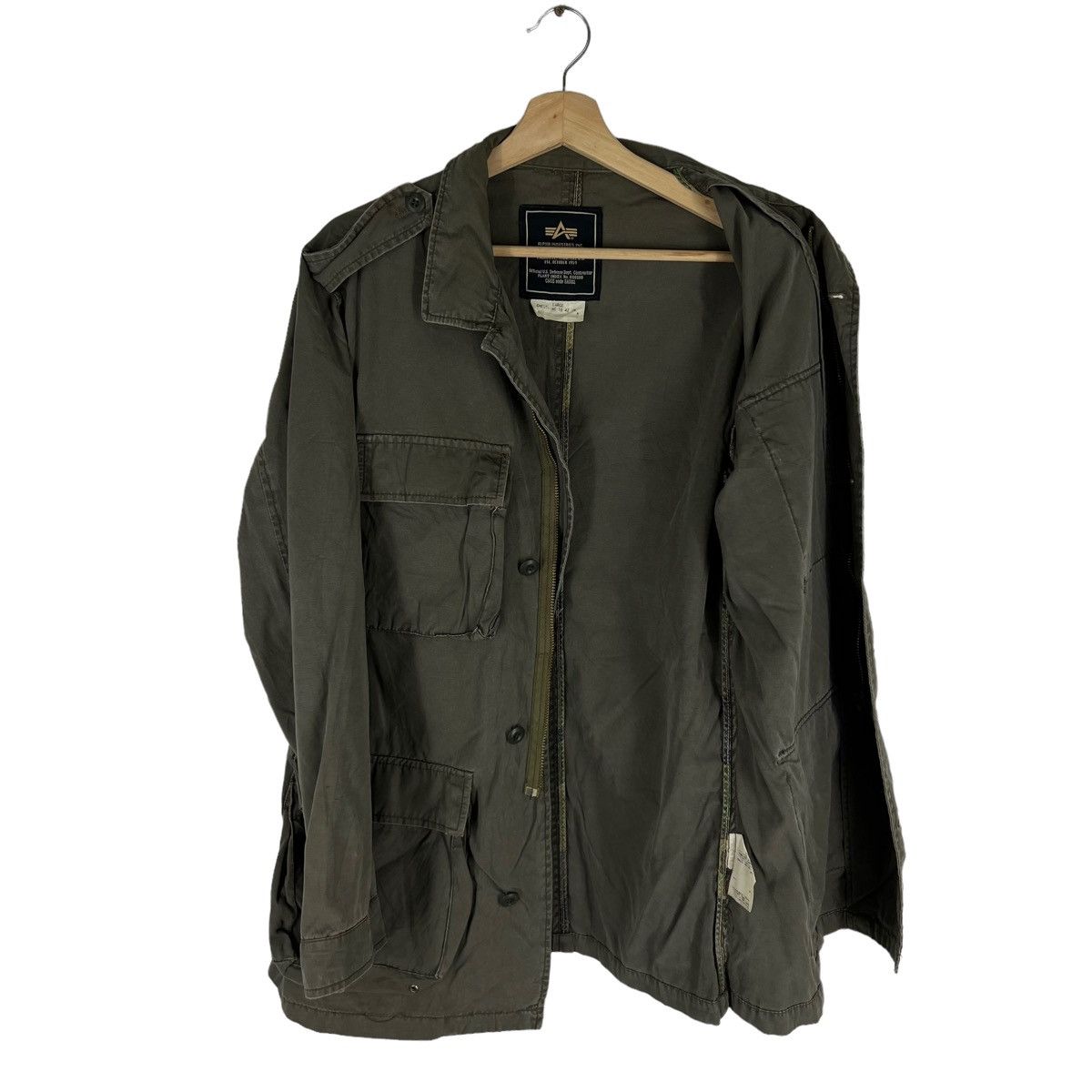 Vintage VINTAGE CHORE JACKET MULTI POCKET ALPHA INDUSTRIES Size US L / EU 52-54 / 3 - 10 Thumbnail