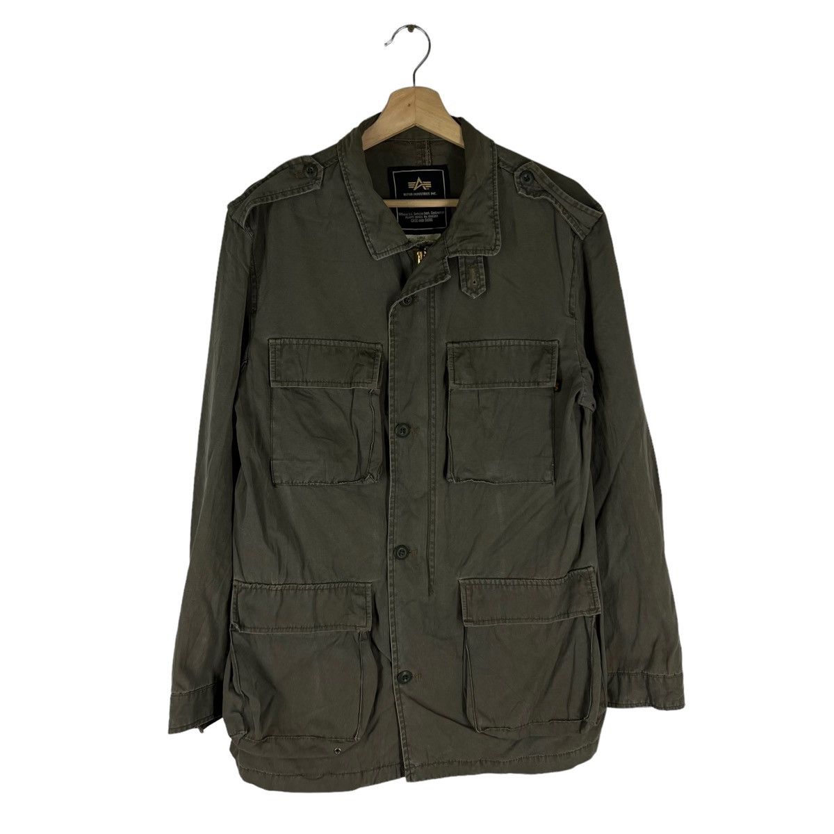 Vintage VINTAGE CHORE JACKET MULTI POCKET ALPHA INDUSTRIES Size US L / EU 52-54 / 3 - 1 Thumbnail