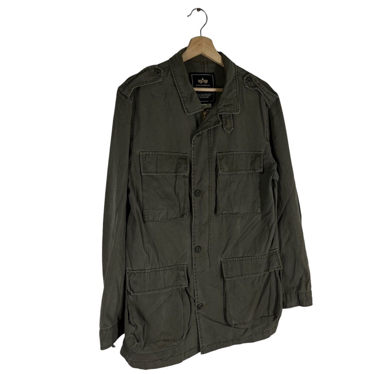 Vintage VINTAGE CHORE JACKET MULTI POCKET ALPHA INDUSTRIES Size US L / EU 52-54 / 3 - 3 Thumbnail