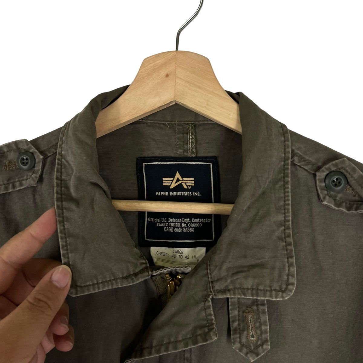 Vintage VINTAGE CHORE JACKET MULTI POCKET ALPHA INDUSTRIES Size US L / EU 52-54 / 3 - 8 Thumbnail