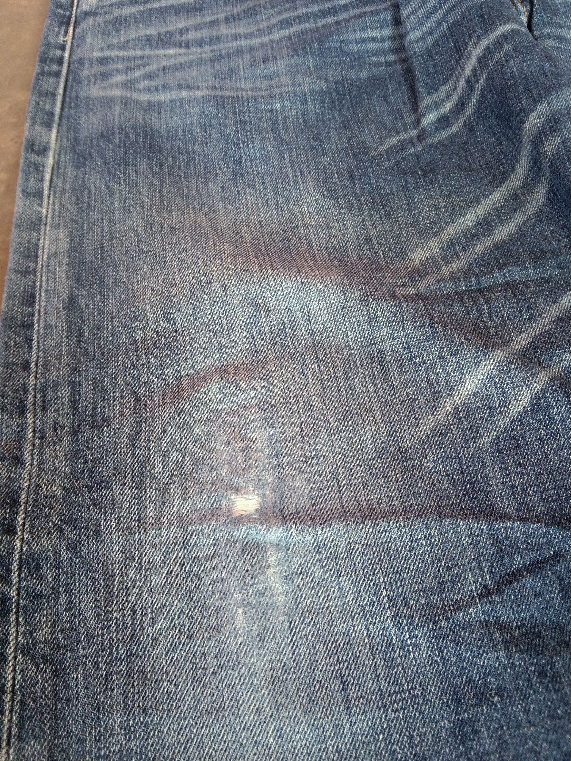 Levi's × Vintage Vintage Levis 501 Straight Leg Distressed Jeans 36x32 Size US 36 / EU 52 - 4 Thumbnail