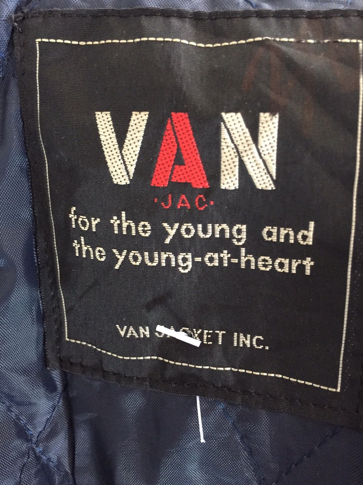 Japanese Brand Vintage Van Jacket American Football Varsity Jacket Size US S / EU 44-46 / 1 - 5 Thumbnail