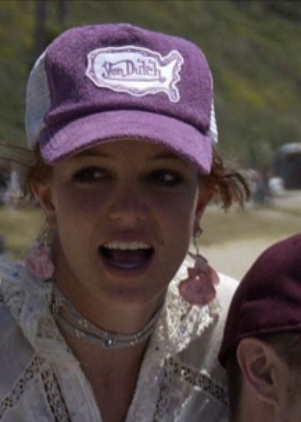 💥Mega Rare💥Von Dutch Britney Spears Choice Trucker Hat