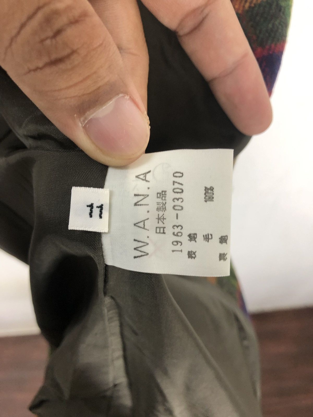 Designer × Japanese Brand W.A.N.A Multicolour Jacket Nice Design Fashion Week Size US S / EU 44-46 / 1 - 12 Thumbnail
