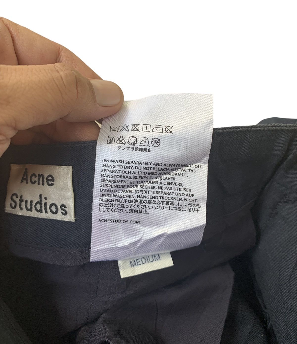 Acne Studios Acne Studios Max Melrodse short pants Size US 32 / EU 48 - 5 Thumbnail