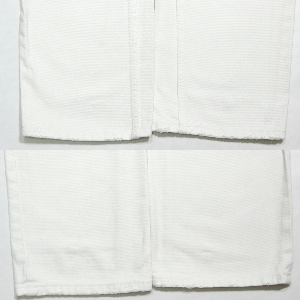 Gucci 2007 Logo GG Monogram Badge White Jeans Size US 32 / EU 48 - 7 Thumbnail