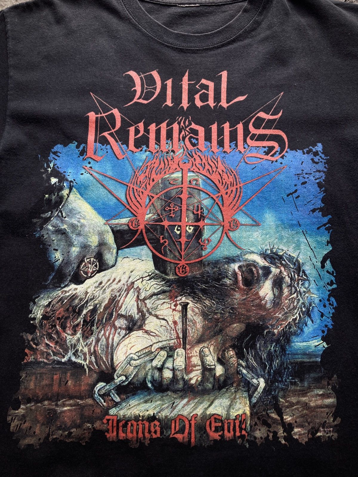 Vintage '07 Vital Remains Icons of Evil Mexican Bootleg, image size:1200x1600