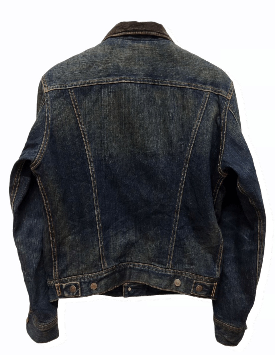 Uniqlo UNIQLO Sherpa Just Fit Denim Jacket - Size L Size US L / EU 52-54 / 3 - 3 Thumbnail